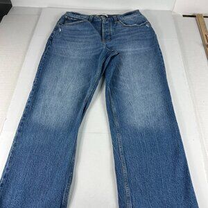 Abercrombie & Fitch Blue Straight Leg Jeans